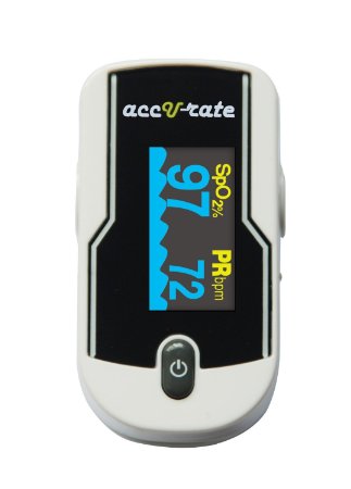 Acc U Rate® Premium Fingertip Pulse Oximeter