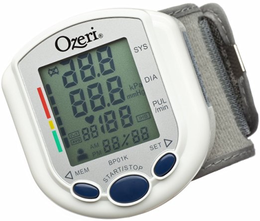 Ozeri BP01K CardioTech Pro Series Digital Blood Pressure Monitor
